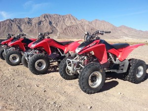 Honda & Suzuki 250cc ATV Rentals at Above All Las Vegas ATV Tours